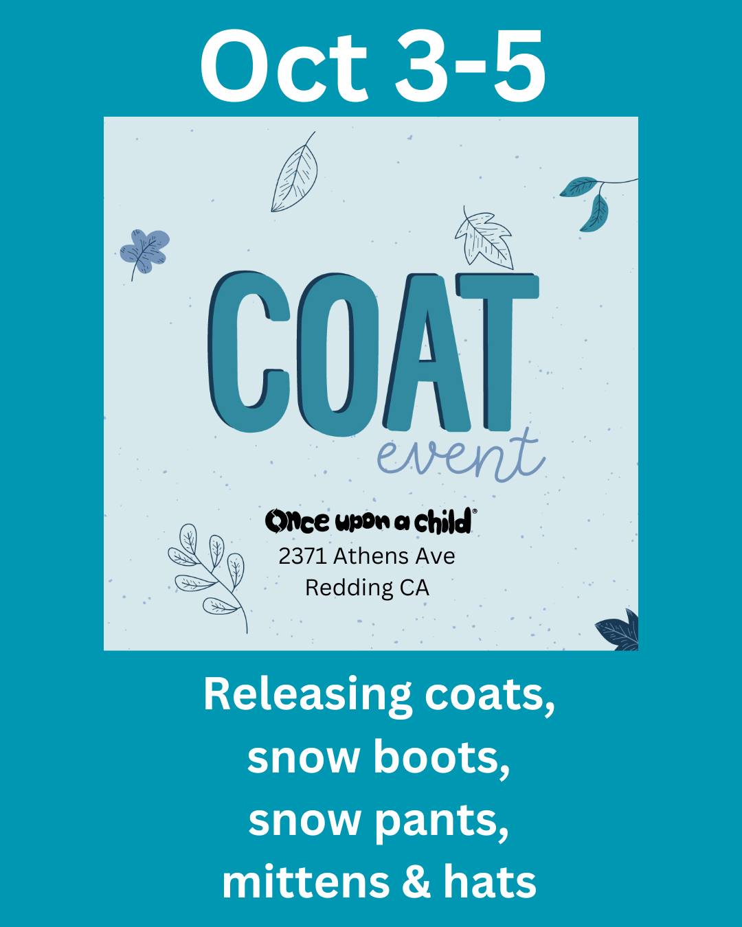 Coat Event